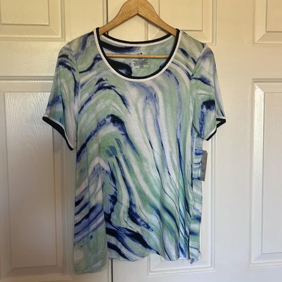 Secret Treasures 2-Piece Knit Sleep Shirt with Shorts Sleepwear set Size S (4-6) - Picture 6 of 12